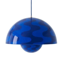 Flowerpot VP2 Pendelleuchte mit Muster