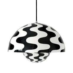 Flowerpot VP7 Pendelleuchte mit Muster