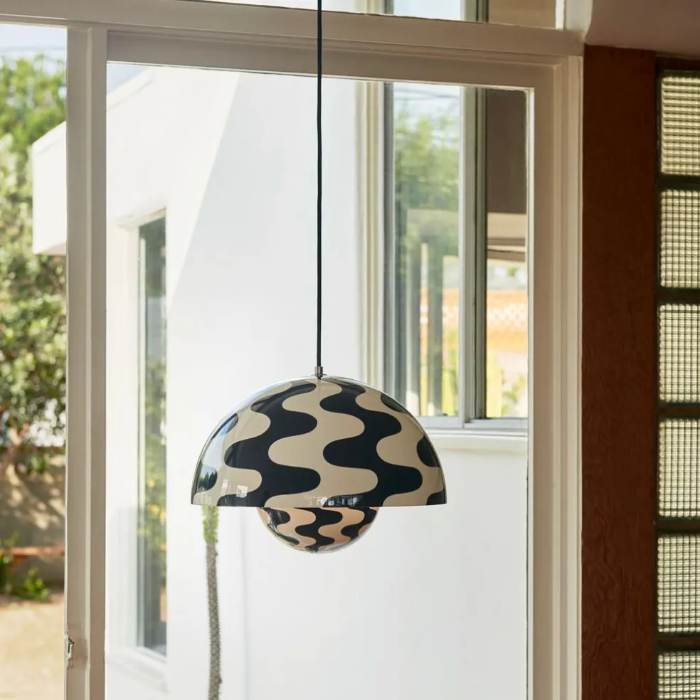 Flowerpot VP7 Pendelleuchte mit Muster