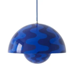 Flowerpot VP7 Pendelleuchte mit Muster