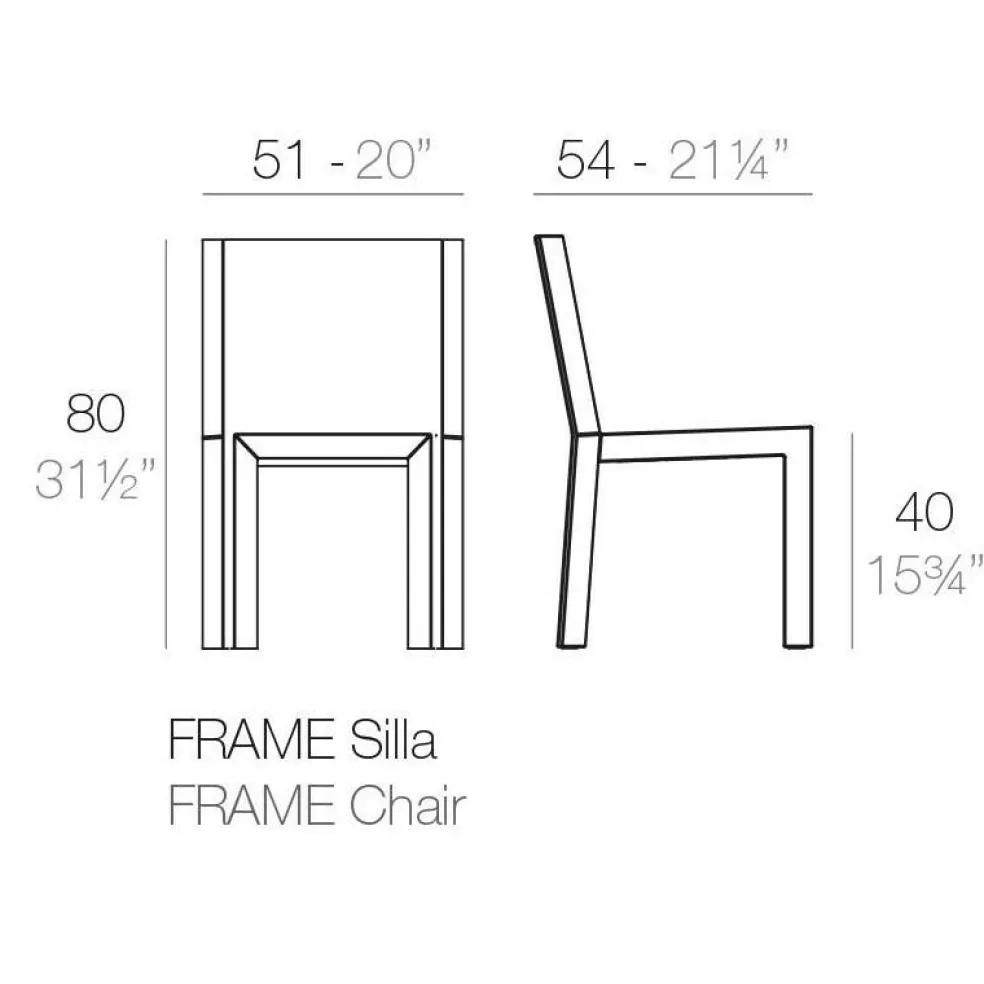Frame Gartenstuhl