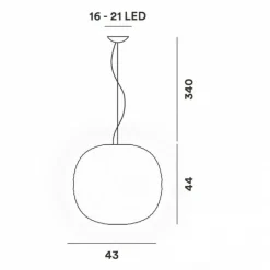 Gem LED Pendelleuchte