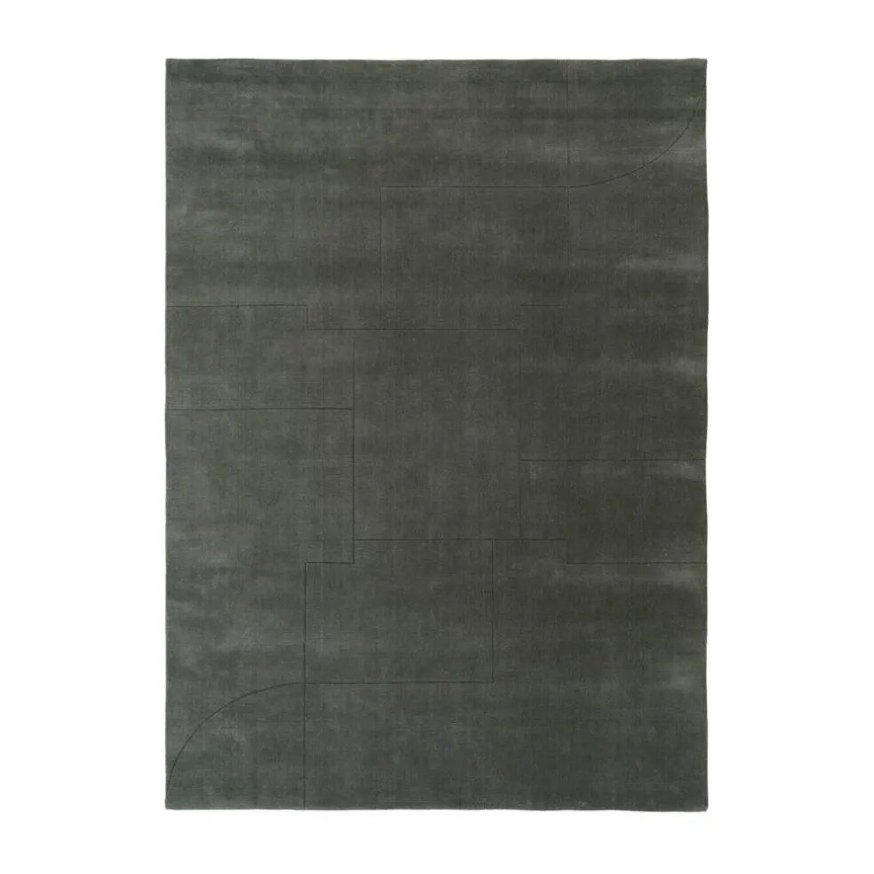 Geometric Maze Wollteppich 200x300cm