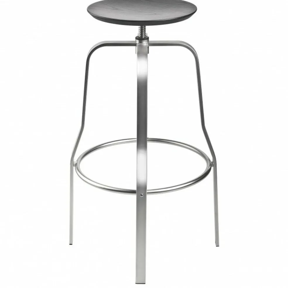 Giro S106 Hocker Sitzfläche Holz 66-76cm