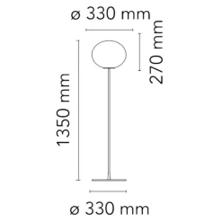 Glo-Ball F1 Stehleuchte