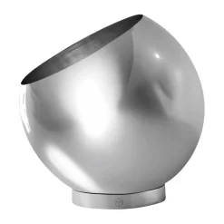 Globe Blumentopf Edelstahl Ø 30cm