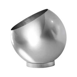 Globe Blumentopf Edelstahl Ø 21cm