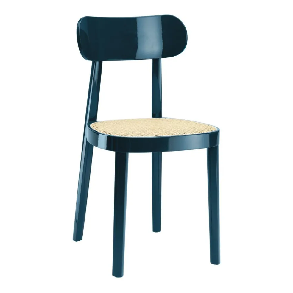 Gloss 118 Stuhl mit Rohrgeflecht