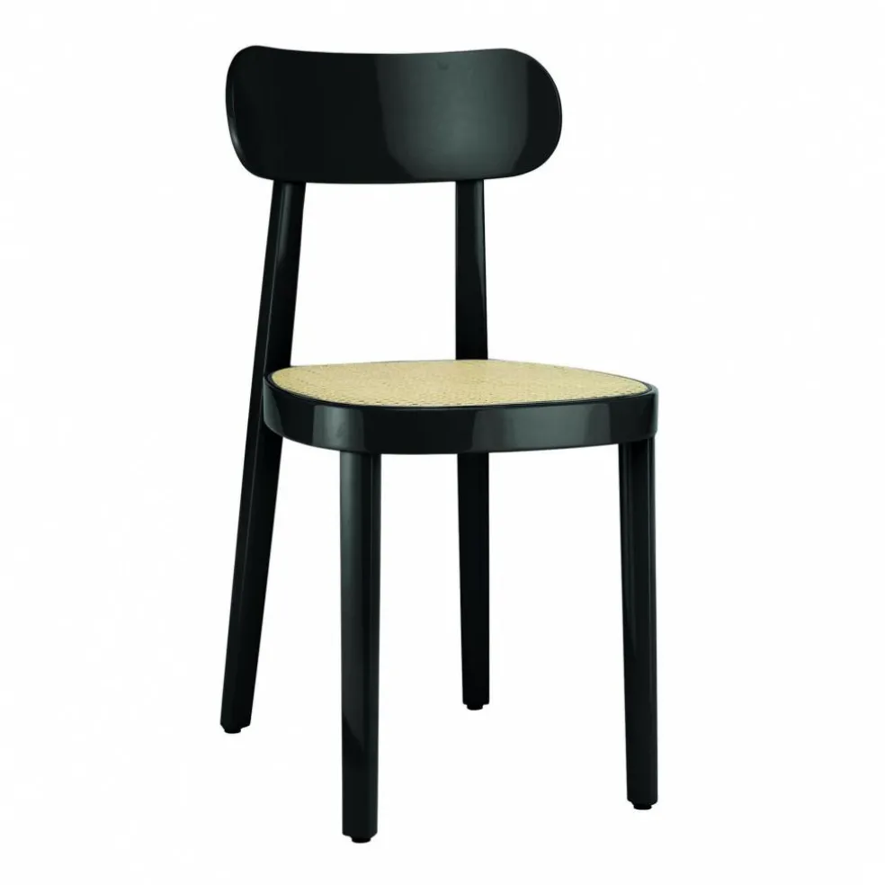 Gloss 118 Stuhl mit Rohrgeflecht