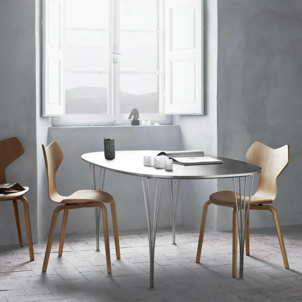 Grand Prix™ Stuhl mit Holzgestell