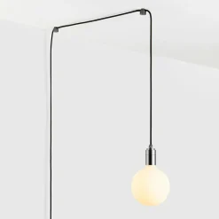 Graphite Plug-in Pendelleuchte