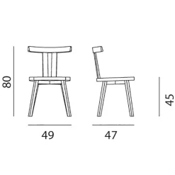 Gray 23 Stuhl
