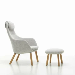 HAL Lounge Sessel & Ottoman Stoff