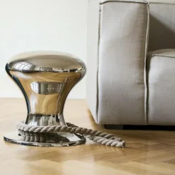 Hamburger Hocker mit Segeltau
