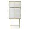 Haze Vitrine geriffeltes Glas