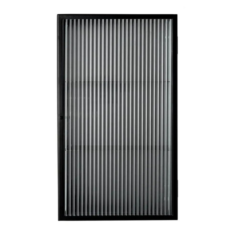 Haze Wandschrank geriffeltes Glas