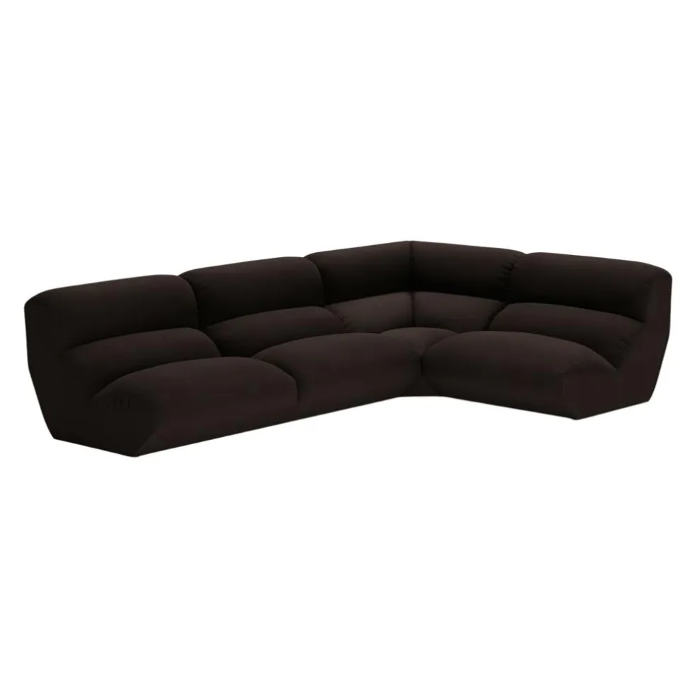 Hi Lo Konfiguration E 4-Sitzer Ecksofa