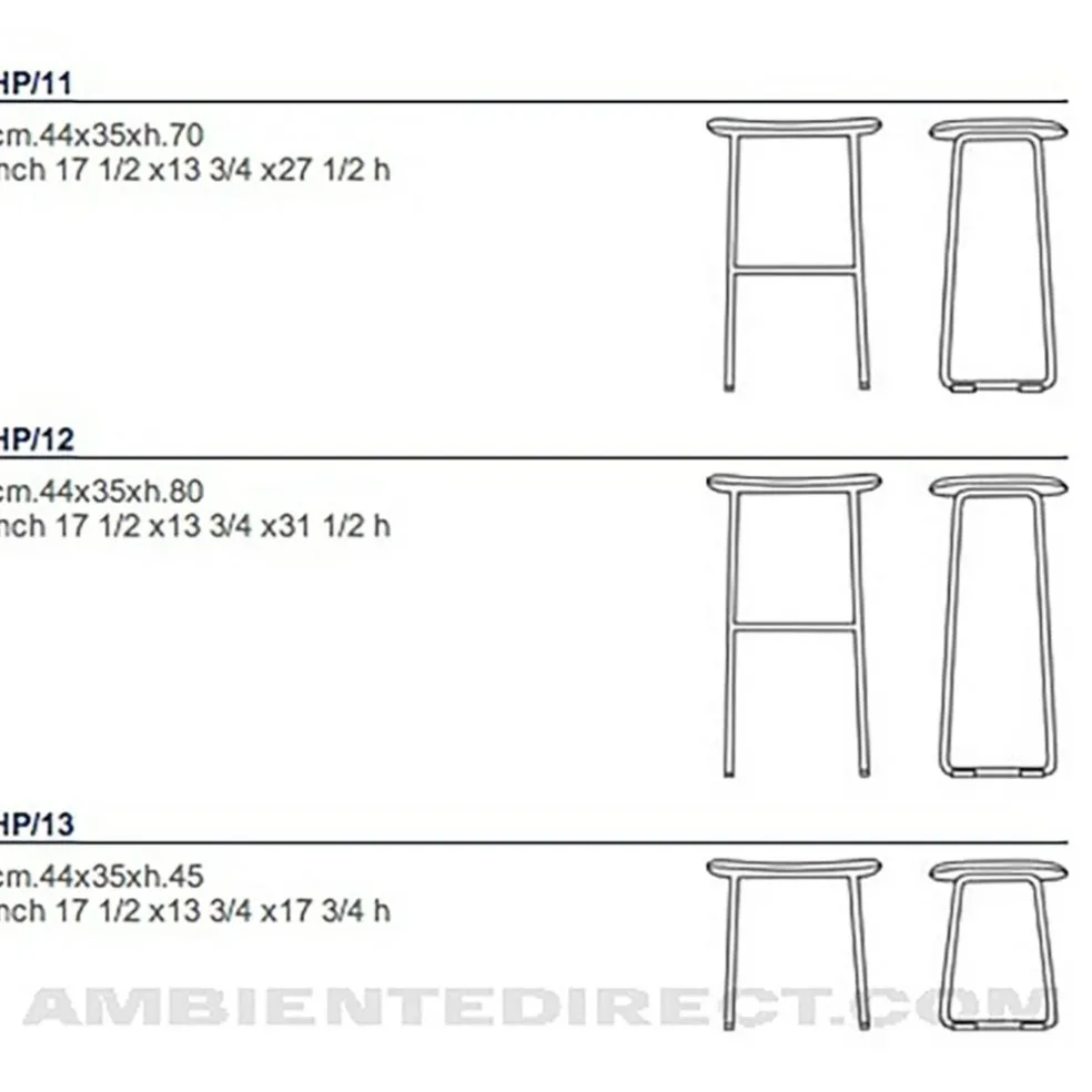 Hi Pad Barhocker H 80cm