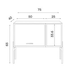 Hifive 75 Sideboard