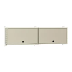 Hängeschrank mit Klapptüren 156x50x30cm