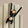 Holzfigur Affe mini