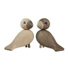 Holzfiguren Die Unzertrennlichen