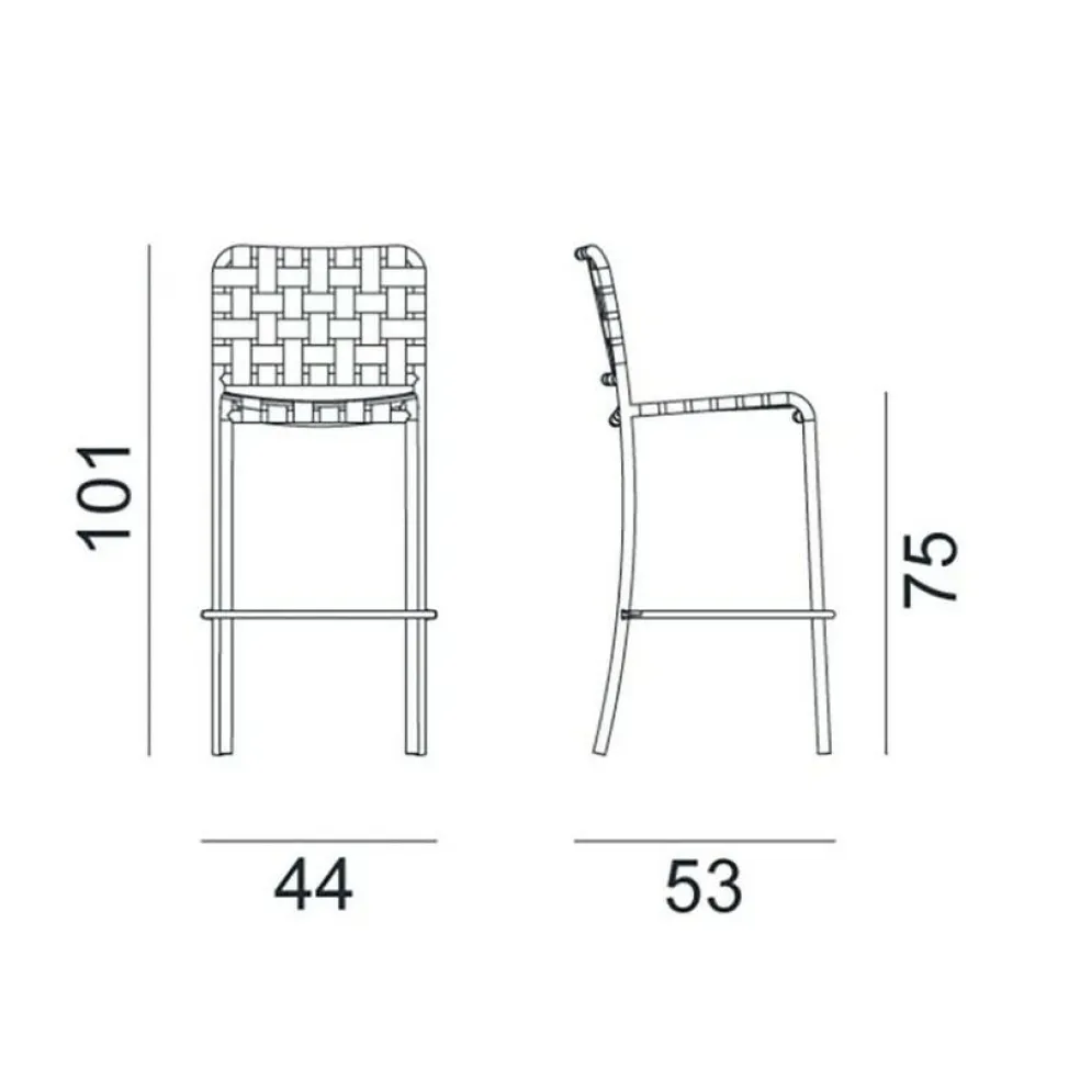 InOut 828 Outdoor Barhocker