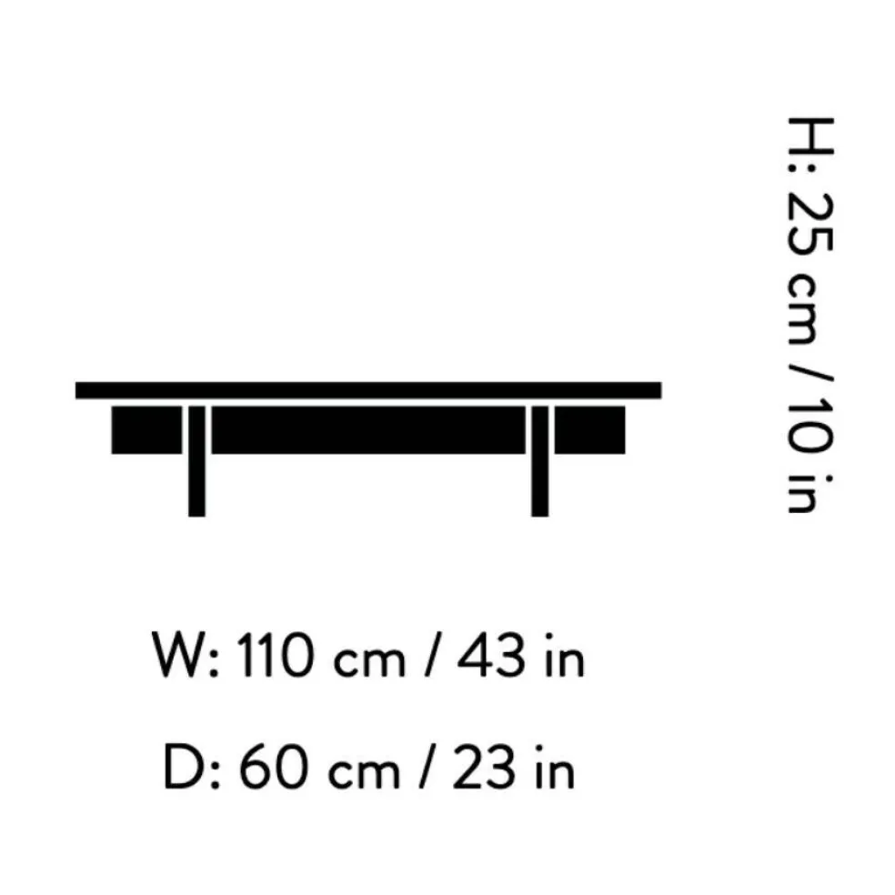 Ita OS3 Kaffeetisch 110x60cm