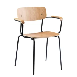 J182 Holmen Armlehnstuhl stapelbar