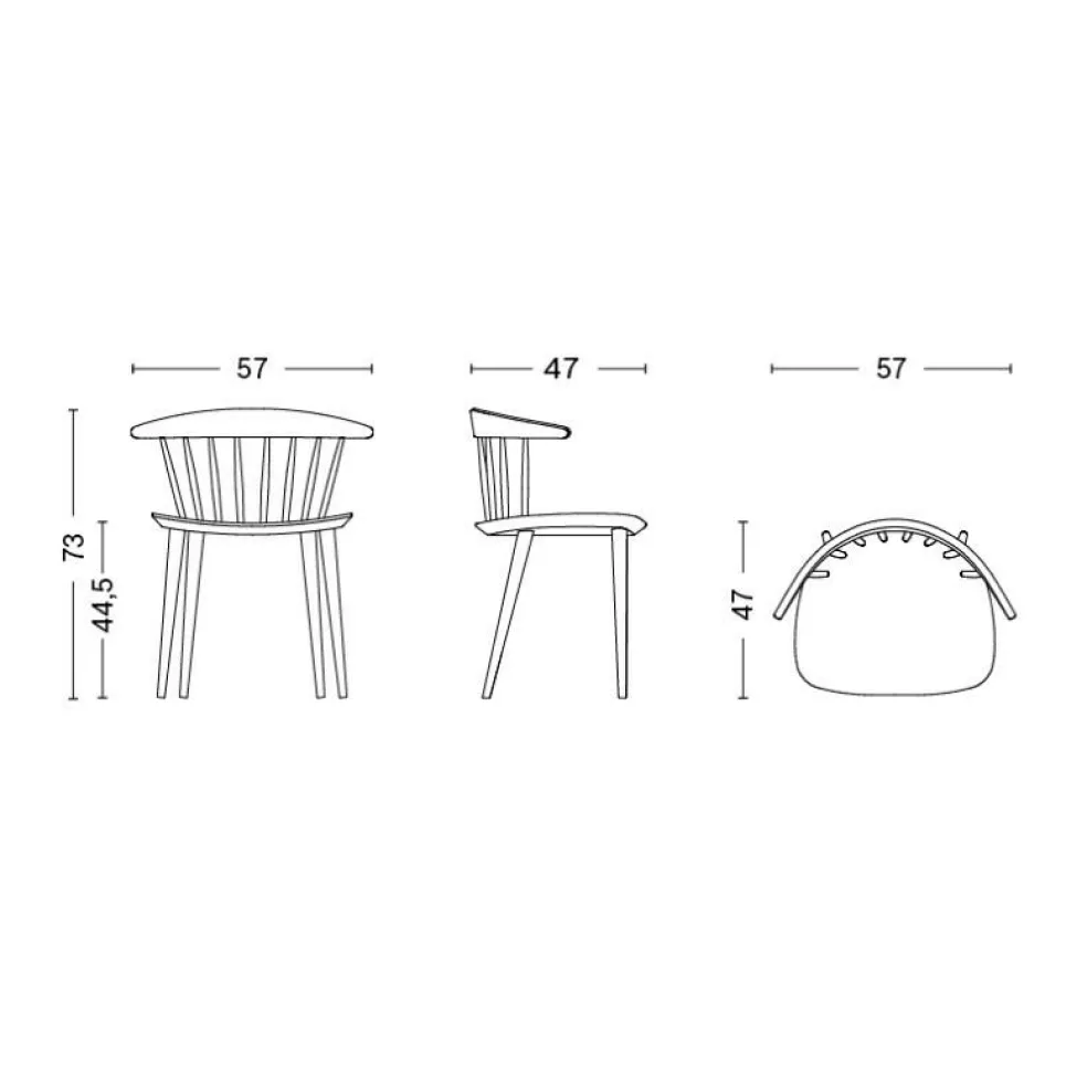 J104 Stuhl Buche