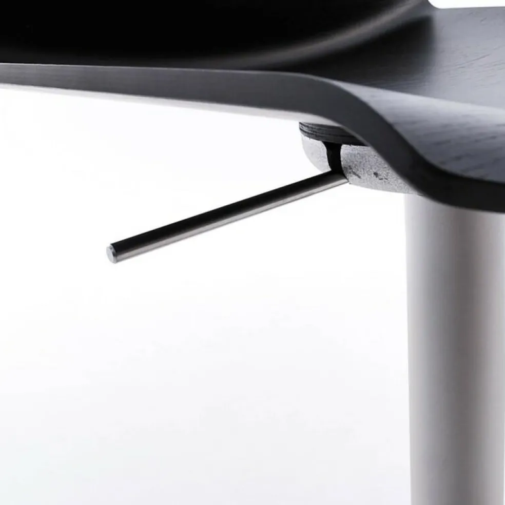 Kai S39 Barhocker Sitzfläche Eiche 54-79cm