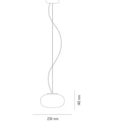 Karl-Johan LED Pendelleuchte Ø23cm