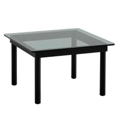 Kofi Couchtisch Gestell Eiche schwarz lackiert 60x60cm