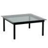 Kofi Couchtisch Gestell Eiche schwarz lackiert 80x80cm