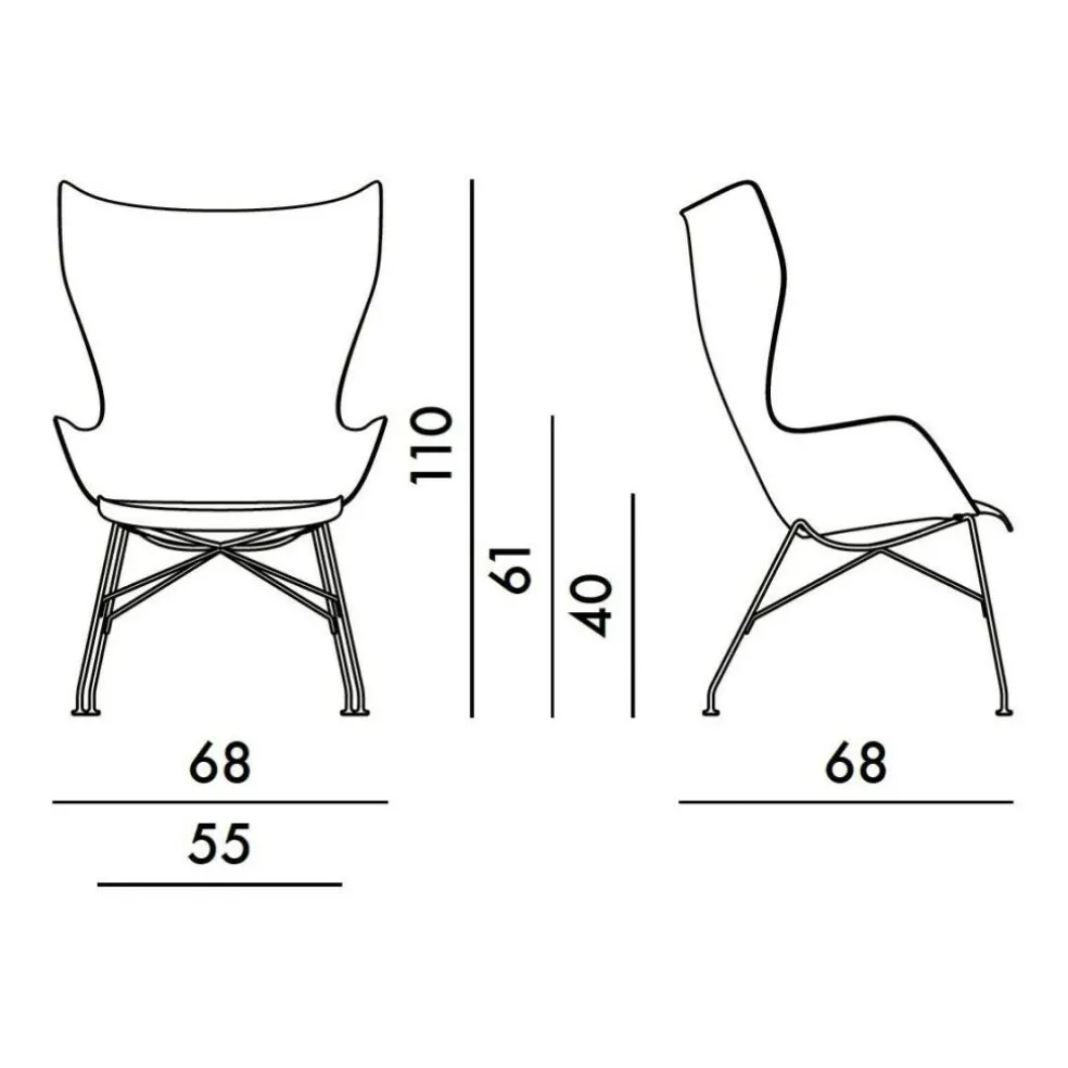 K/Wood Sessel