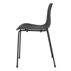 Langue Stack Stuhl Gestell schwarz