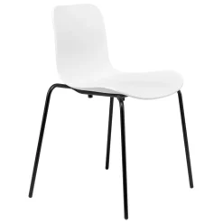 Langue Stack Stuhl Gestell schwarz