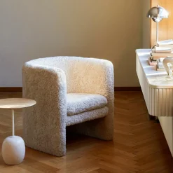 Lato LN8 Beistelltisch Platte Holz rund