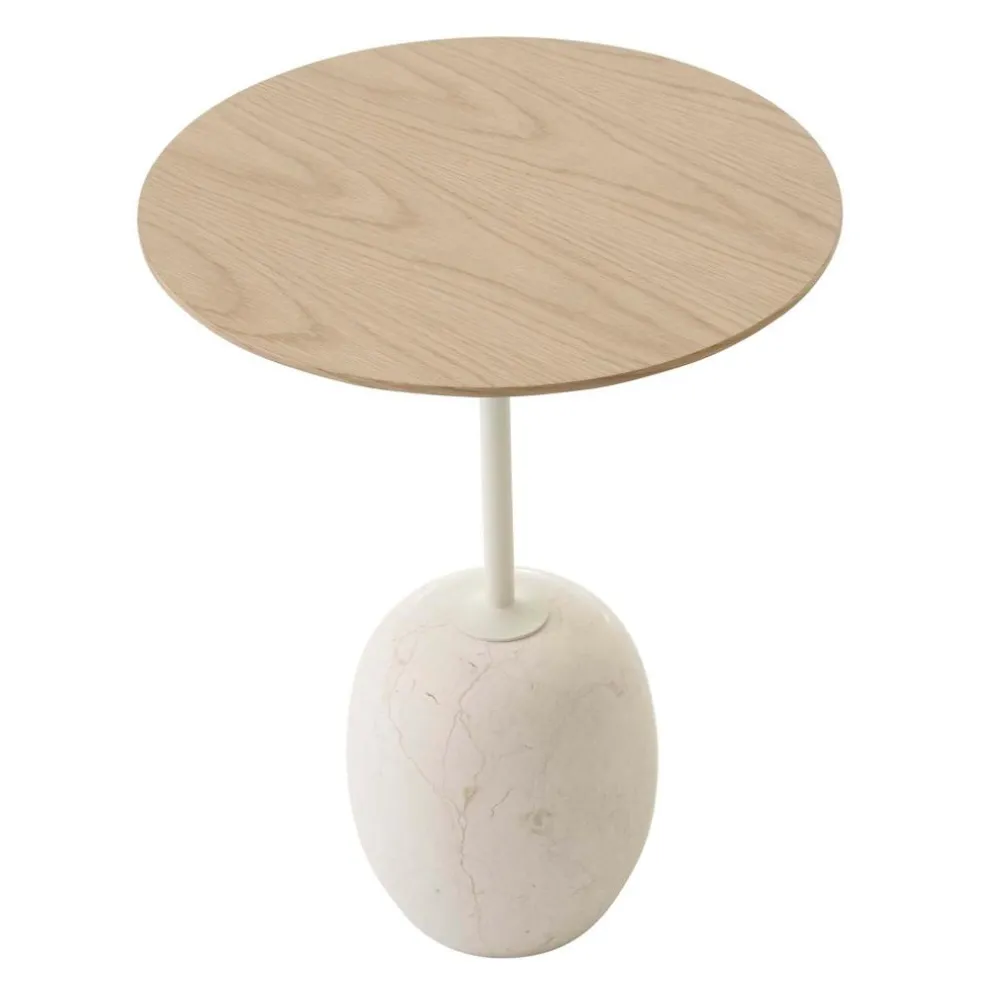 Lato LN8 Beistelltisch Platte Holz rund