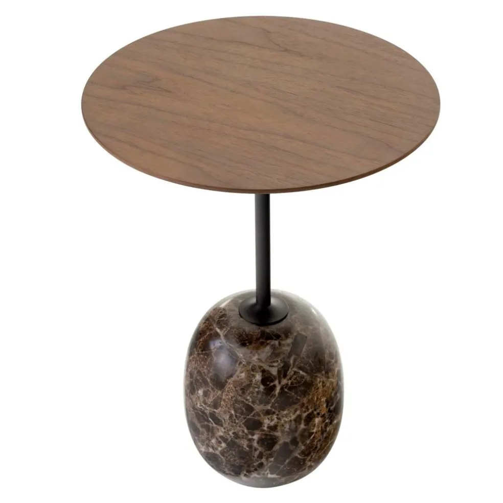 Lato LN8 Beistelltisch Platte Holz rund