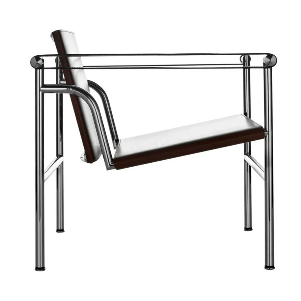 LC1 Fauteuil dossier basculant Leder