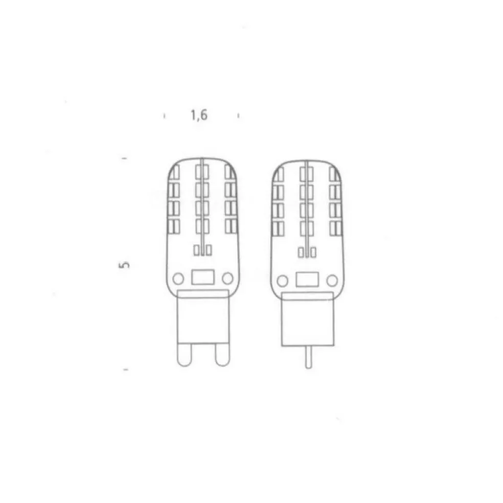 LED G9 PIN 2,2W 6er Set