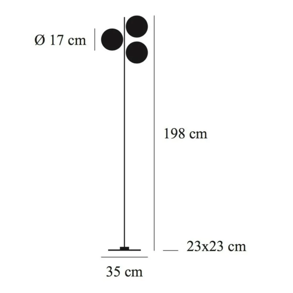Lederam F3 LED Stehleuchte