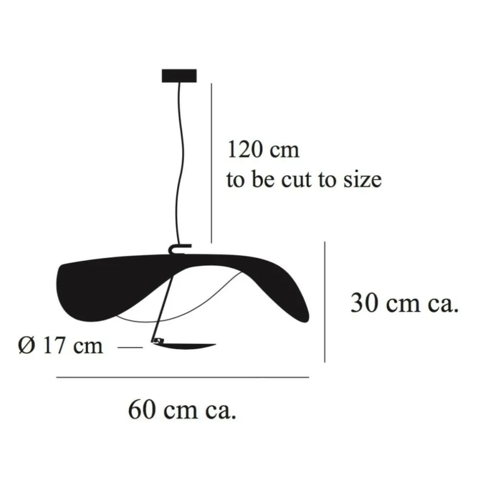 Lederam Manta S1 LED Pendelleuchte