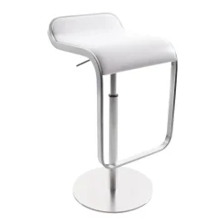 LEM S79 Barhocker Sitzfläche Leder 63-75cm
