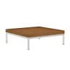 Level / Level 2 Outdoor Couchtisch Bambus 81x81cm