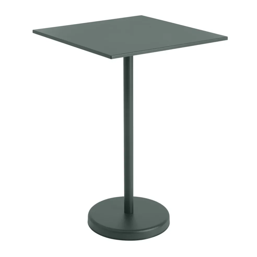 Linear Steel Bistrotisch 70x105x70cm