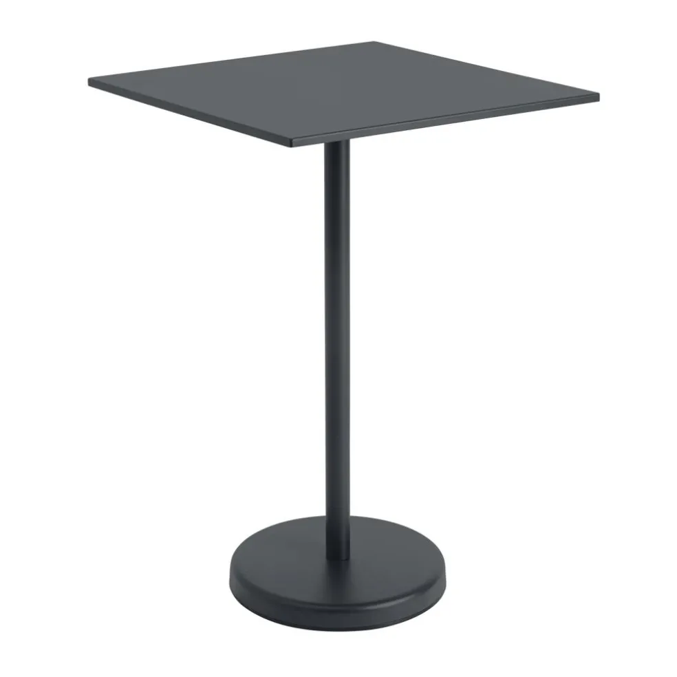 Linear Steel Bistrotisch 70x105x70cm