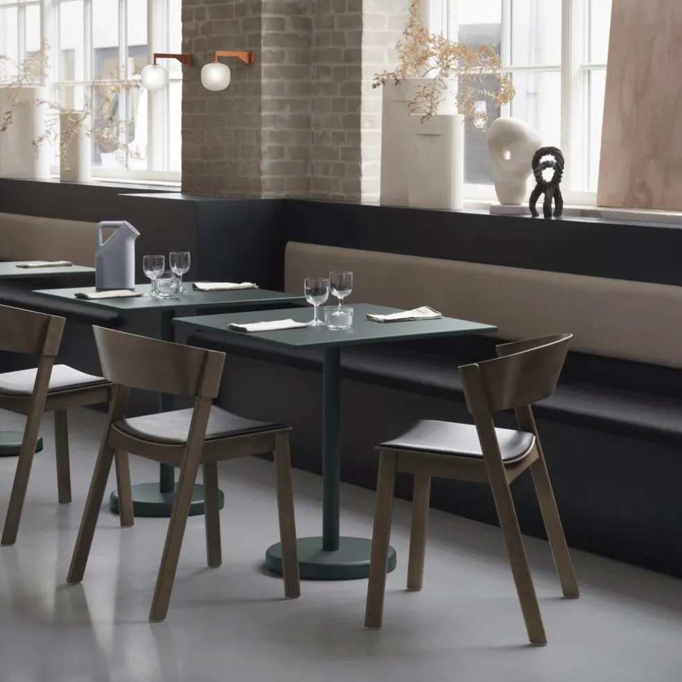 Linear Steel Bistrotisch 70x73x70cm