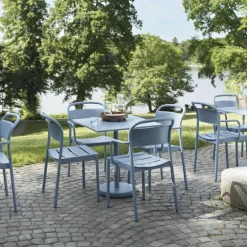 Linear Steel Bistrotisch 70x73x70cm